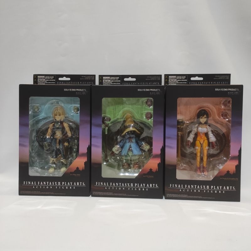 Play Arts Final Fantasy IX Zidane, Vivi, Garnet - Square Enix