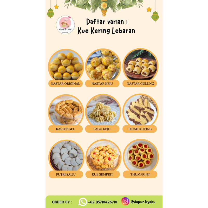 

Kue lebaran uk 500grm premium