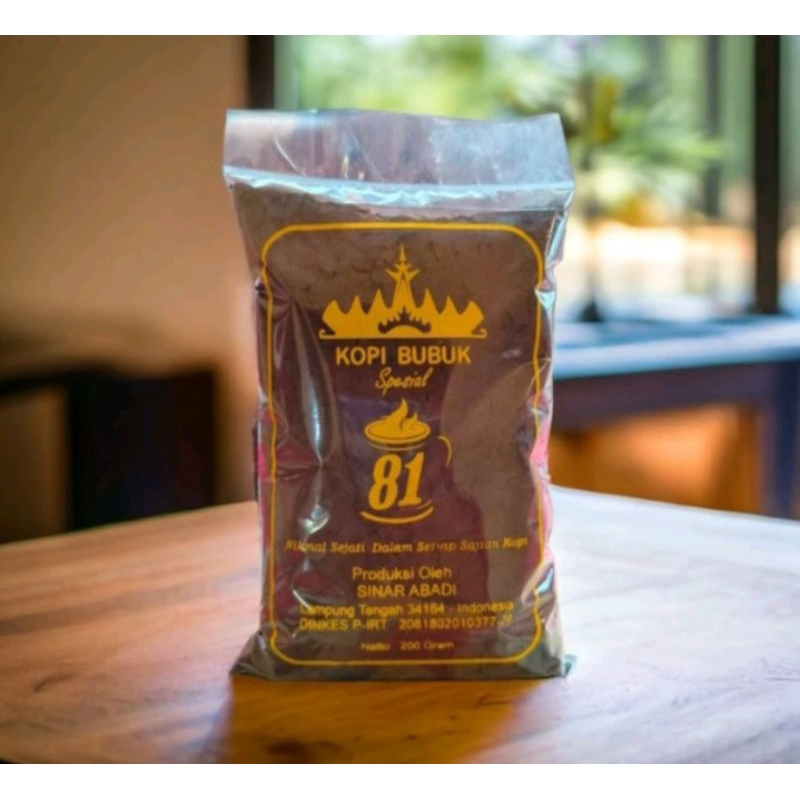 

KOPI BUBUK Sinar Abadi Kopi 81