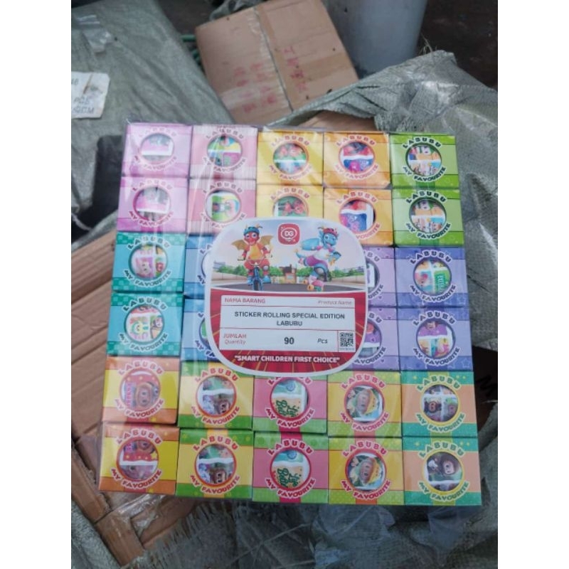 

12 pcs rolling stiker dg Random