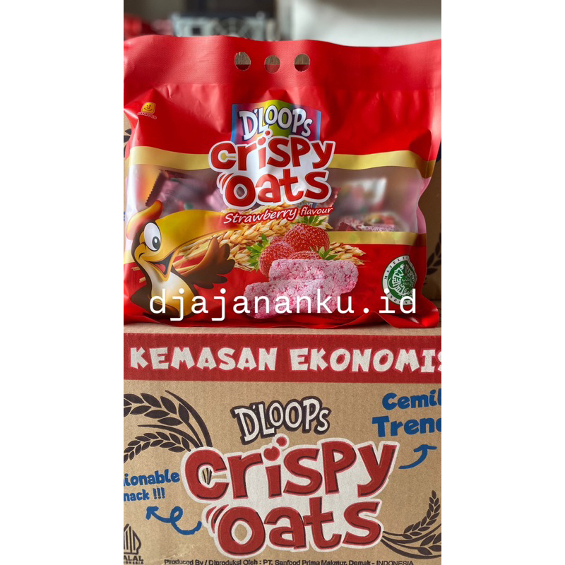 DLOOPS CRISPY OAT BAG/REFIL 400gram