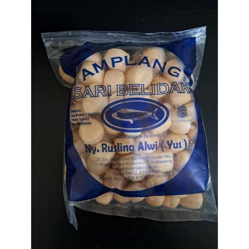 

Kerupuk amplang sari belidak kalimantan 100g
