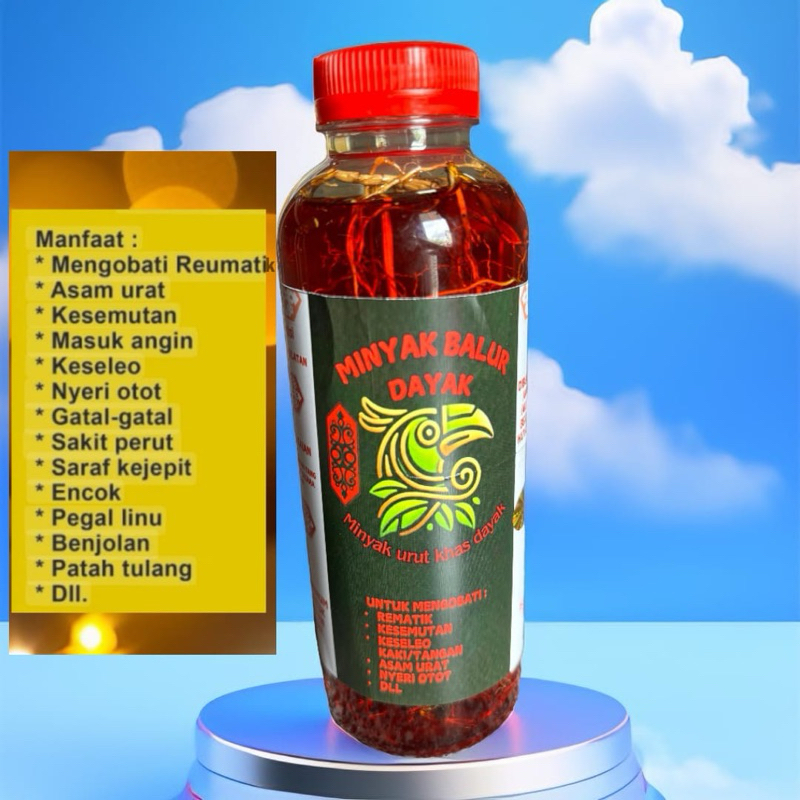 MINYAK URUT DAYAK ORIGINAL KALIMANTAN / MINYAK URUT DAYAK ASLI KALIMANTAN