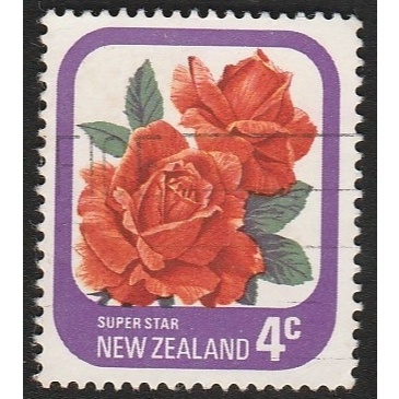 

A 11432 SATU BUAH PRANGKO NEW ZEALAND NOMINAL 4C TEMA BUNGA MAWAR SUPER STAR DENGAN KONDISI SUDAH ADA CAP