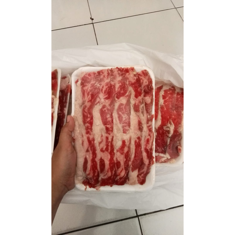 

Beef Slice shortplate 500gr