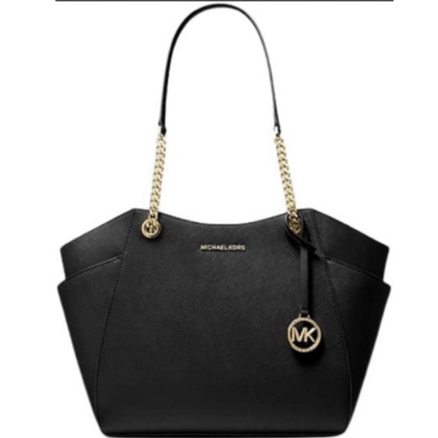 Preloved Tote Michael Kors Jet Set Travel -Black