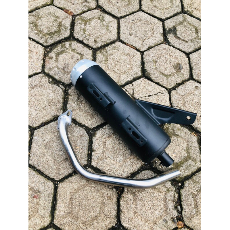 Knalpot Standar Racing Tzm Ngebas adem Beat Vario Mio