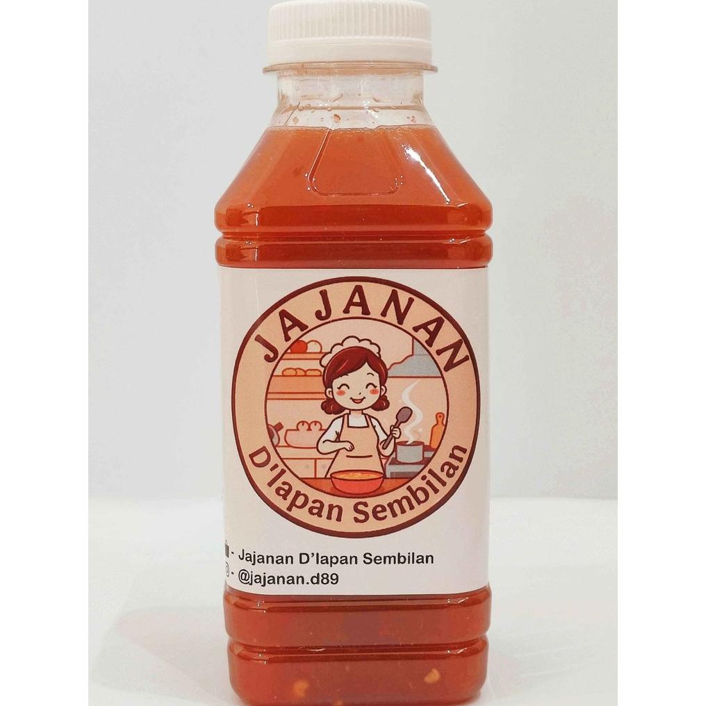 

Sambal Cabai 250ml Homemade Original - Pendamping Makanan & Berbagai Cemilan