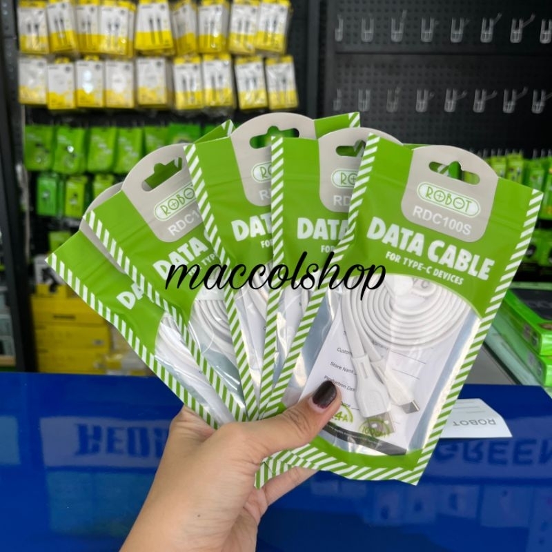 ROBOT kabel data RDC100S type c / data cable robot rdc100s type-c