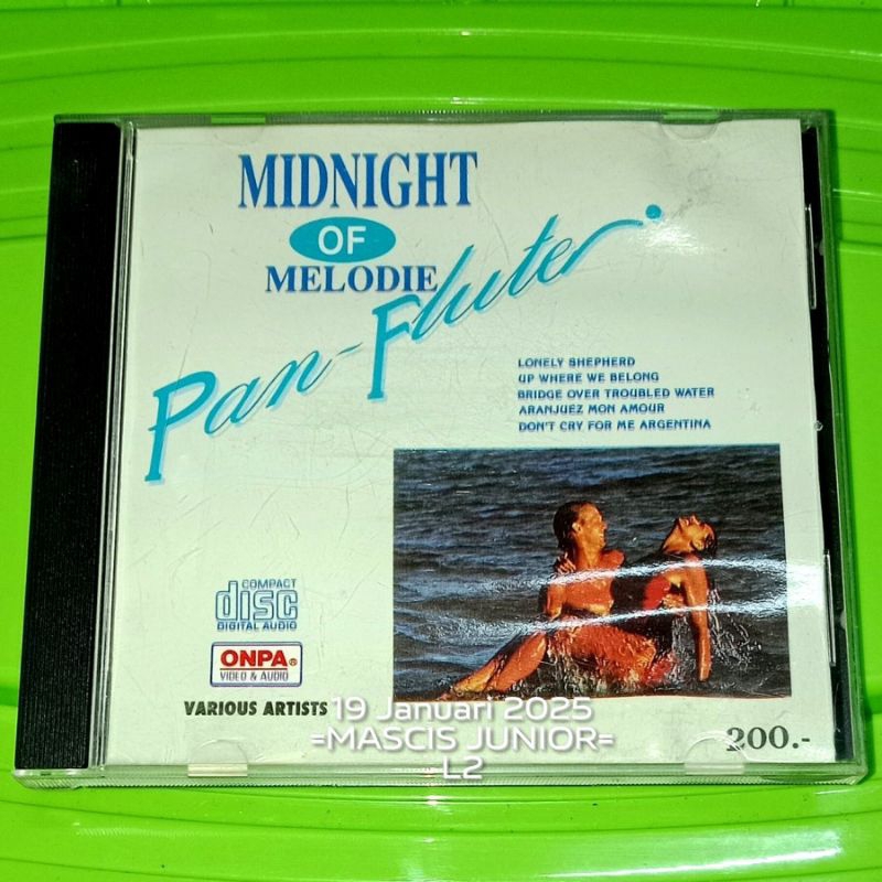 CD MIDNIGHT OF MELODIE Pan Flute