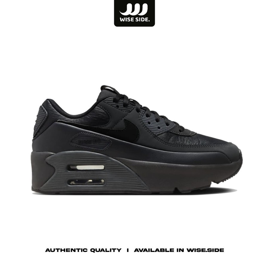 Sepatu Sneakers Wanita Nike Air Max 90 LV8 Triple Black Womens HF9415-001 ORIGINAL