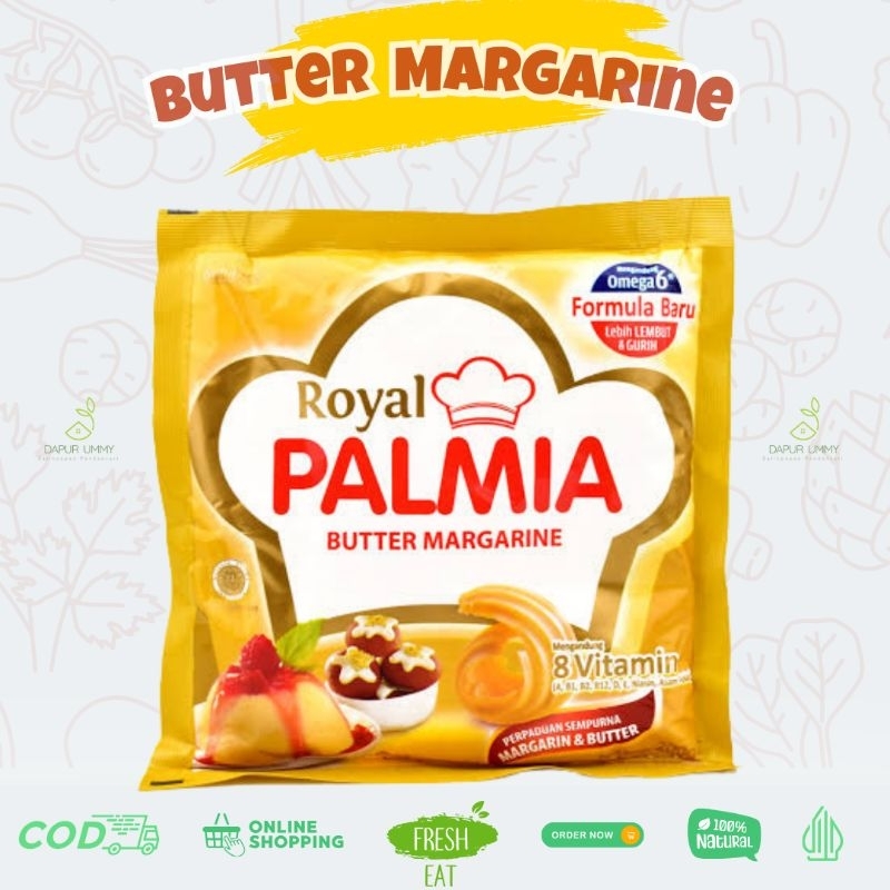 

Royal Palmia Butter Margarin 200g