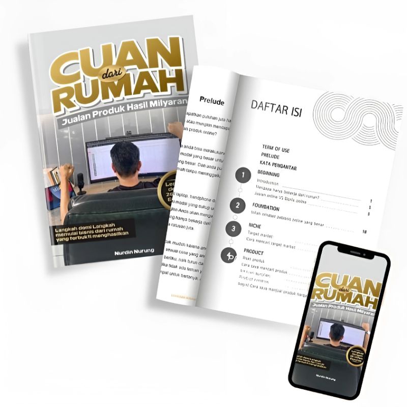 

E- book Cuan Dari rumah
