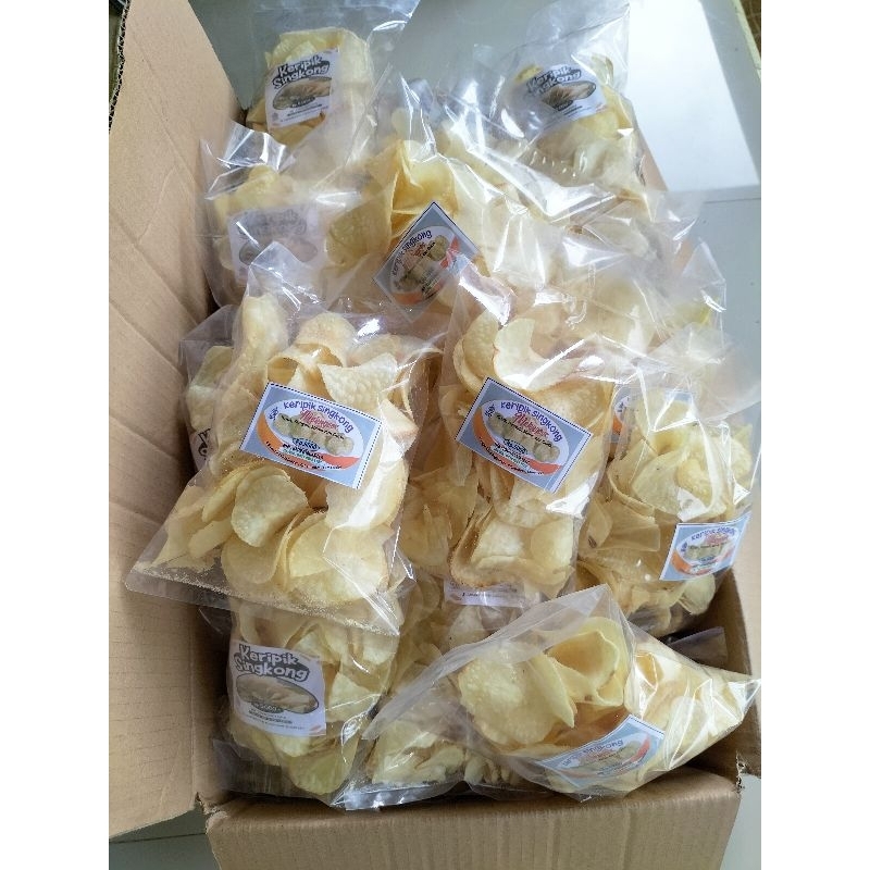 

keripik singkong 100gr /keripik singkong maknyoos / kriuk renyah manis dan gurih