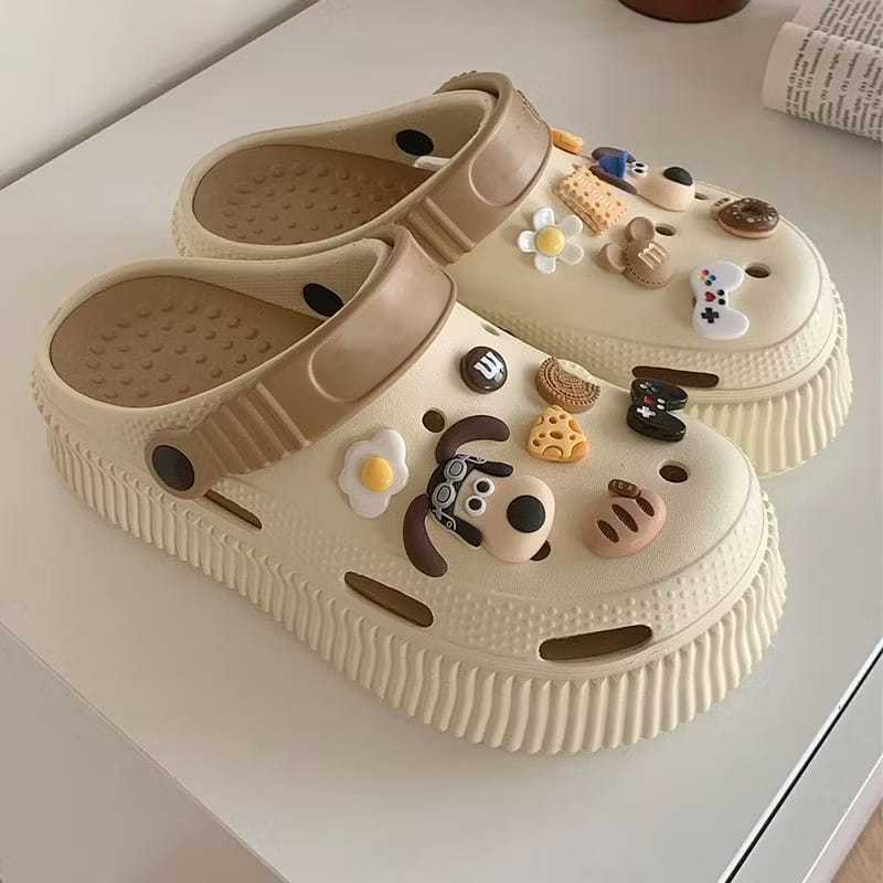 Sandal Wanita Dewasa Sepatu Wedges Sandal Cewek Sandal Korea Sandal Sepatu Wanita Tinggi