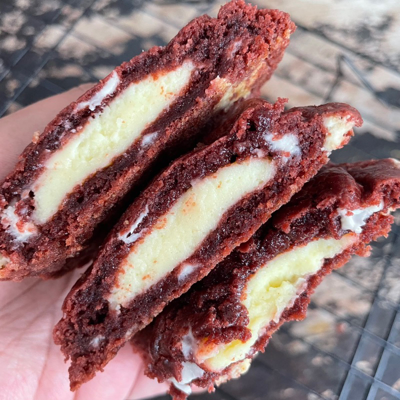 

RED VELVET CREAM CHEESE SOFT COOKIES | SOFT BAKED COOKIES REDVELVET CREAM CHEESE | CHEESE REDVELVET COOKIES