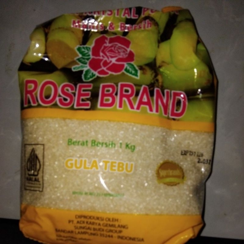 

Gula rosebrand 1kg random