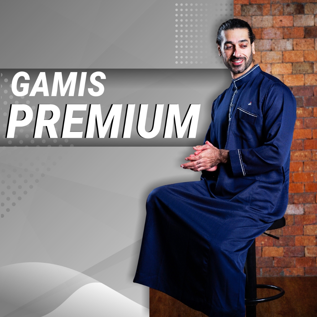 Abiyu Indonesia - Gamis Abiyu Indonesia Collection Jubah Gamis Dewasa Lengan Panjang Premium