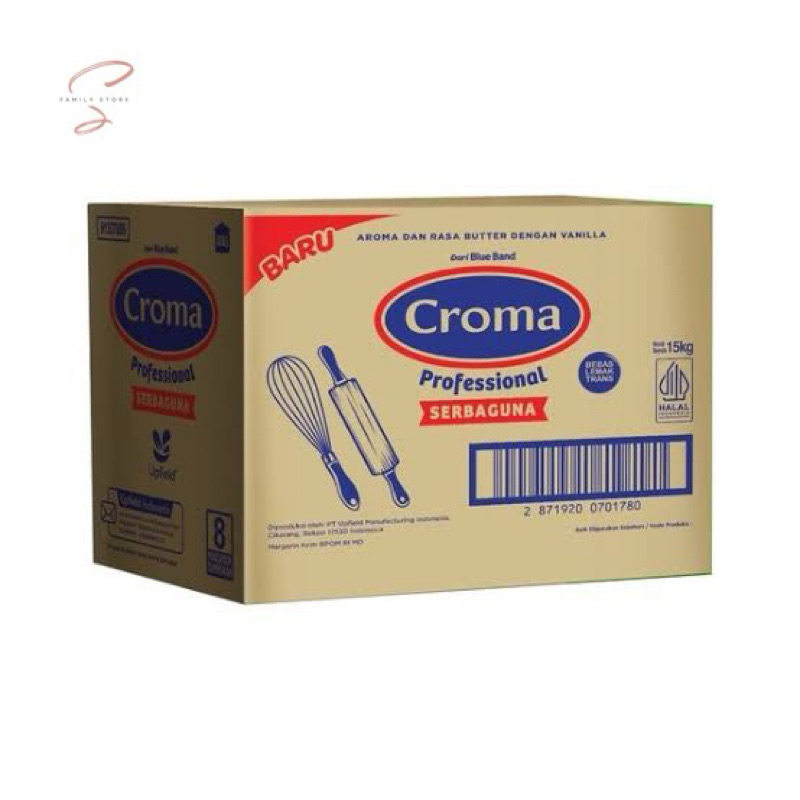 

Croma Margarine Serbaguna repack 250gr