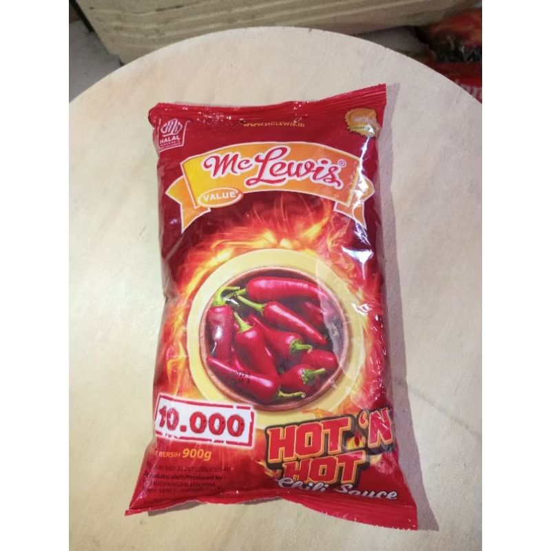 

Mc Lewis Hot n Hot Chilli Sauce 900 gr