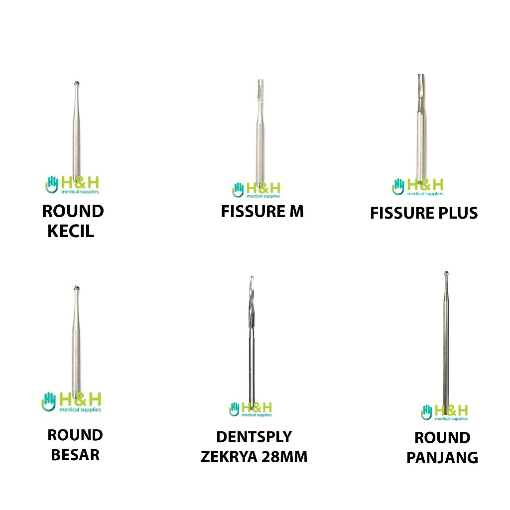 Bur Tulang Gigi / Dental Bur Tulang / Bur Gigi / Carbide Bur