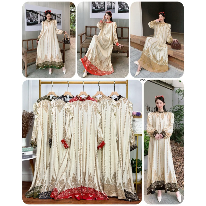 Pgmta Grosir dress import Kode 056 serian isi 5 pcs
