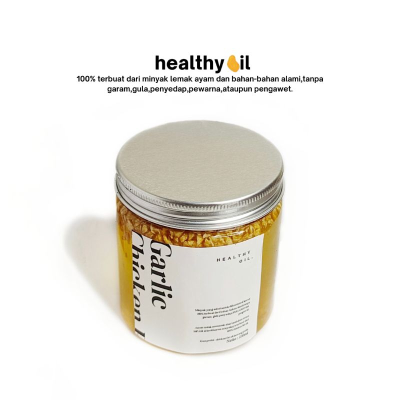 

[250ML] Minyak Lemak Ayam MPASI Bawang putiih - Healthy Oil