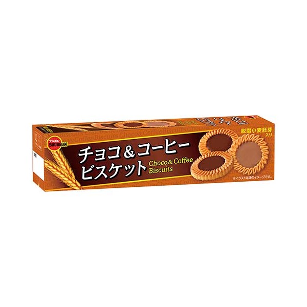 

Bourbon Choco & Coffee Biscuits 99gr