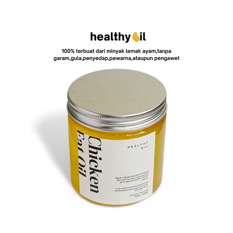 

[250ML] Minyak Lemak Ayam MPASI - Healthy Oil