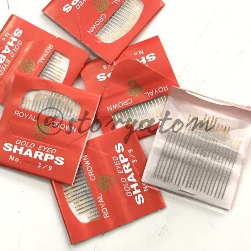 PER BUNGKUS - JARUM JAHIT TANGAN SHARP