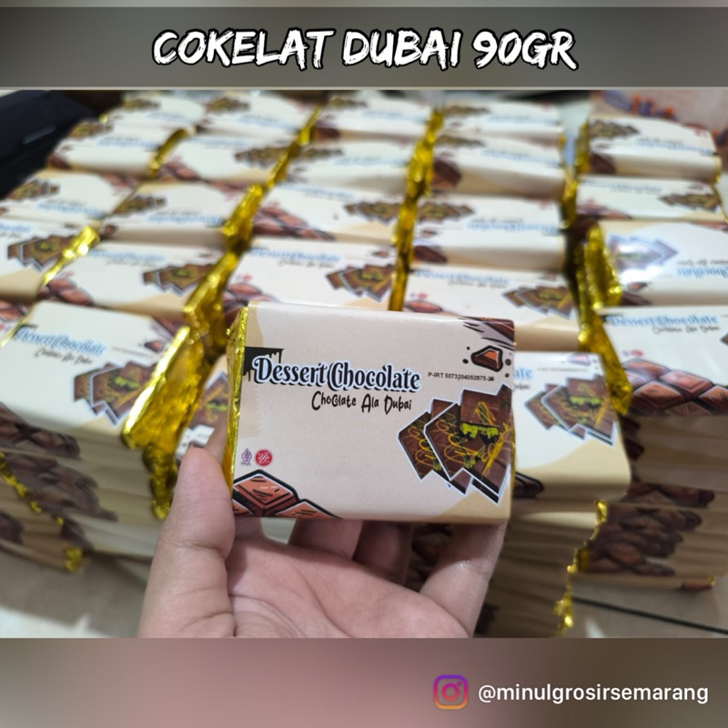 

Cokelat dubai mini 90gr