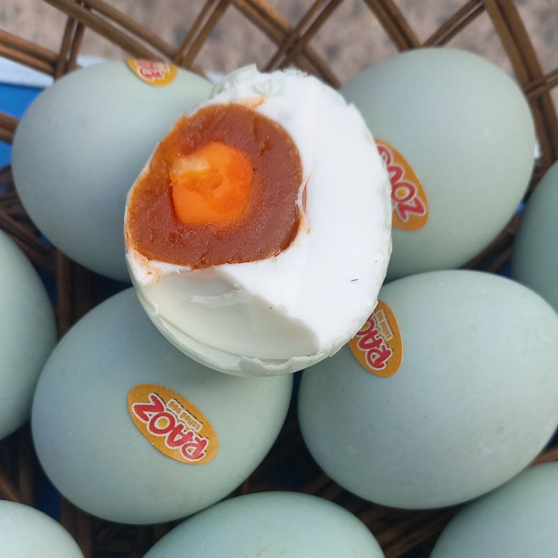 

Telur Asin Masir Raoz 10 Butir per pack Berminyak