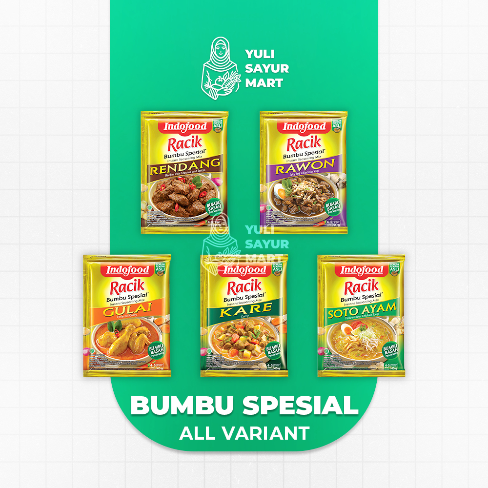 

Racik Bumbu Spesial All Variant - Yuli Sayur Mart