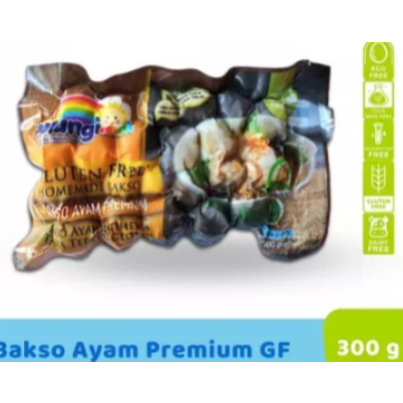 

Premium Bakso Ayam 300gr - Pelangi