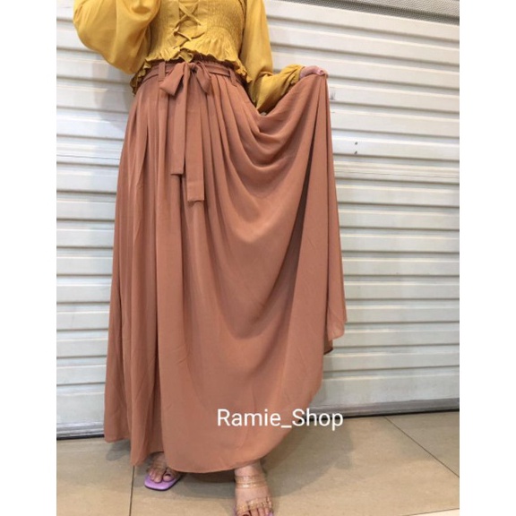 22 Trend Terbaru ROK CERUTI ROK PANJANG POLOS FULL FURING