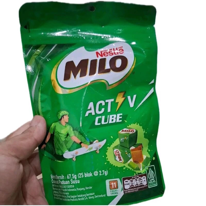 

PROMO !!! MILO ACTIV CUBE 67,5GR (25 blok)