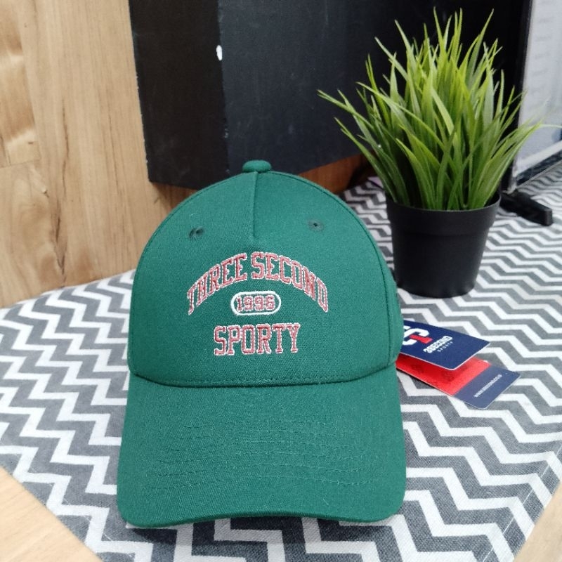 3Second Sporty Topi Baseball Pria 210125 Original