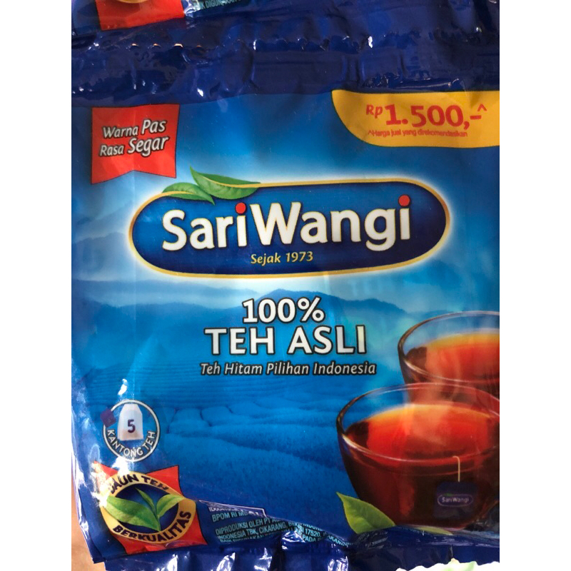 

SariWangi Teh Hitam Asli Rasa Segar