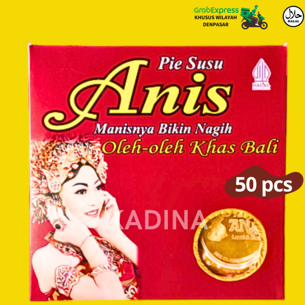 

Pie Susu Bali ANIS isi 50pcs | Pie Susu Anis Harga Grosir | Pai Susu Murah Oleh-oleh Khas Bali Original | egg tart | makanan khas bali