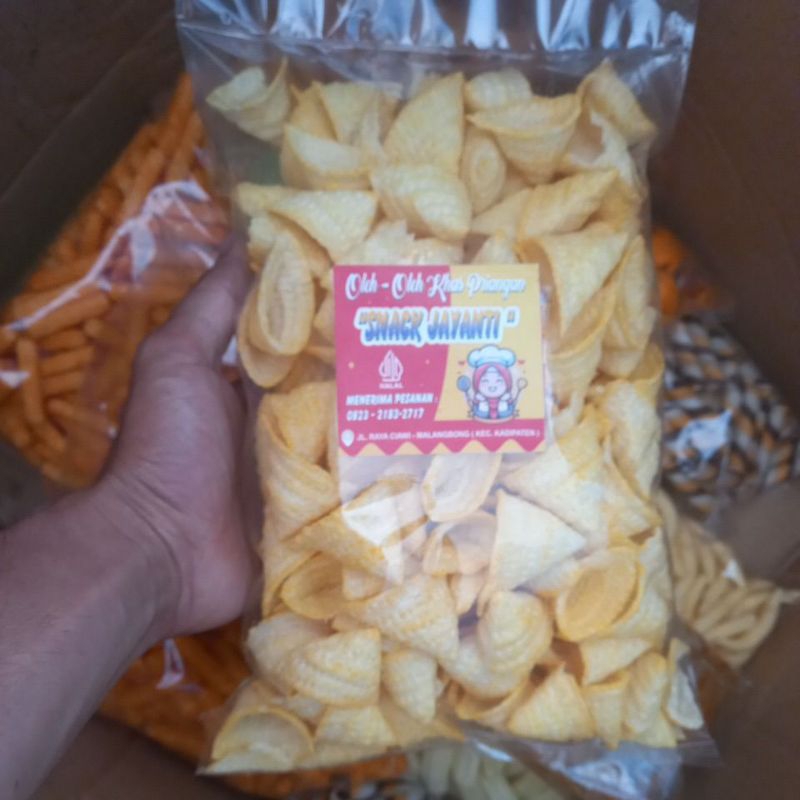 

kerupuk kondang snack kondang taro ngedoel
