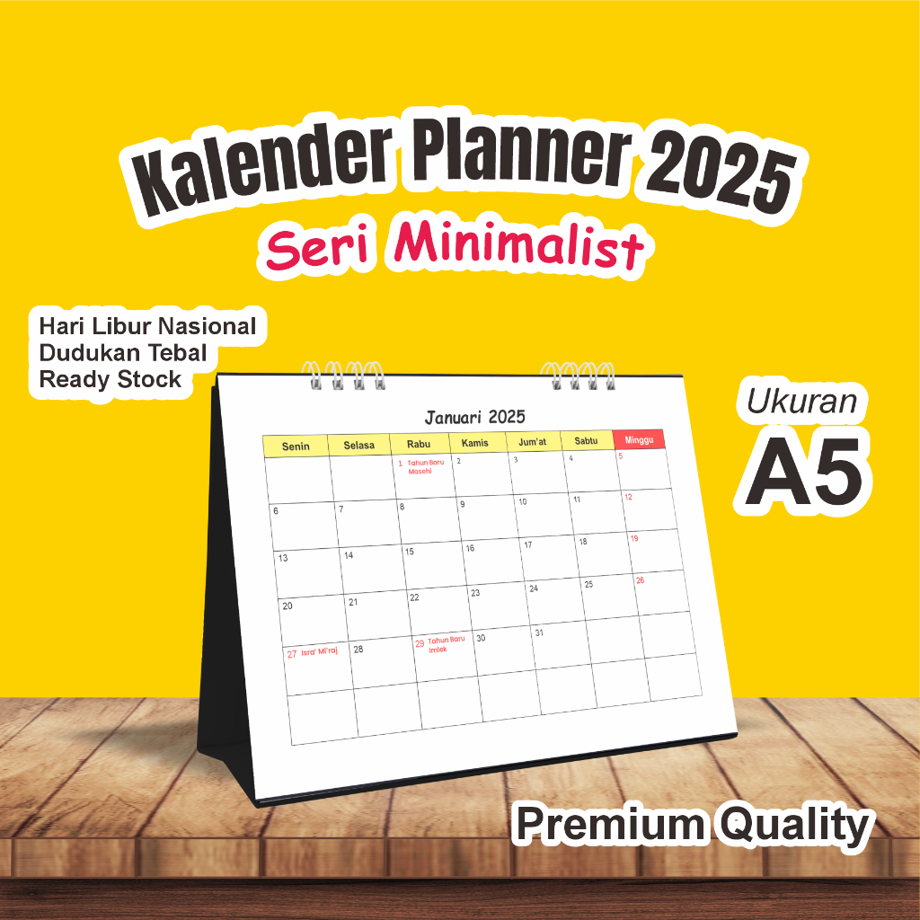 

Kalender Planner 2025 Minimalist