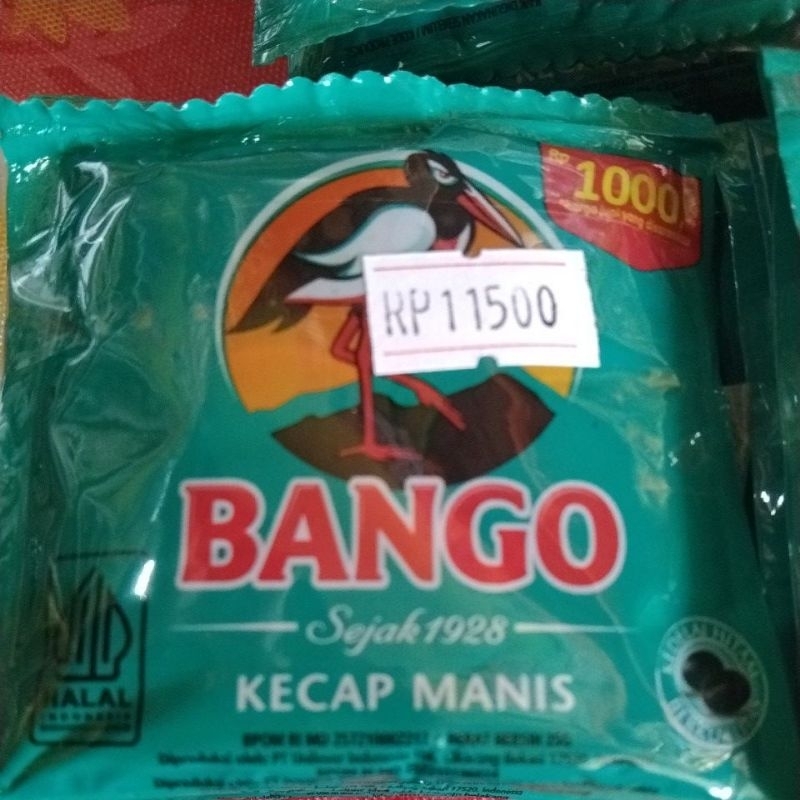 

Kecap manis merek Bango