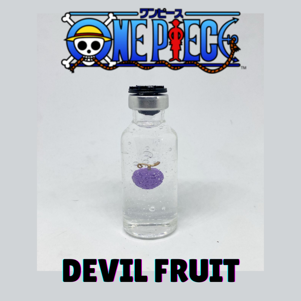 One Piece Devil Fruit Anime dalam botol vial