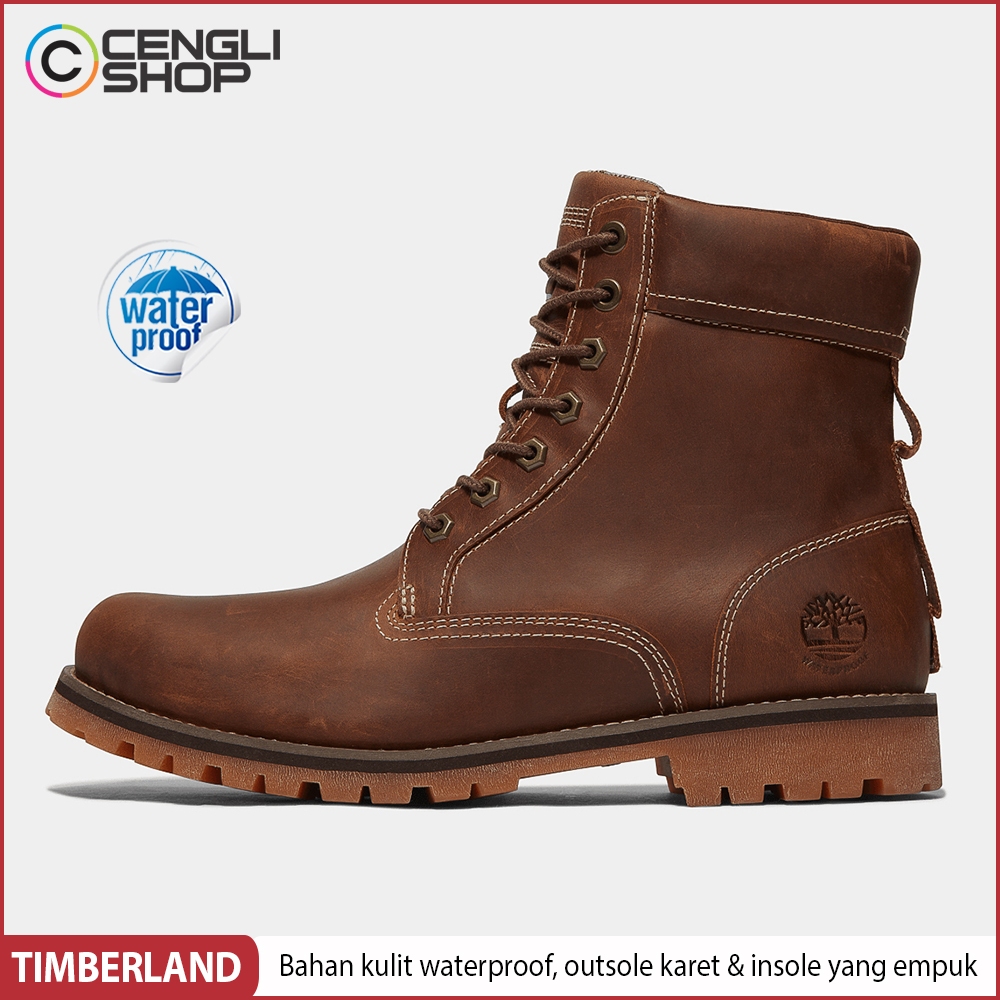 SEPATU TIMBERLAND BOOT PRIA ORIGINAL BOOTS KULIT ASLI ORI WATERPROOF TM40