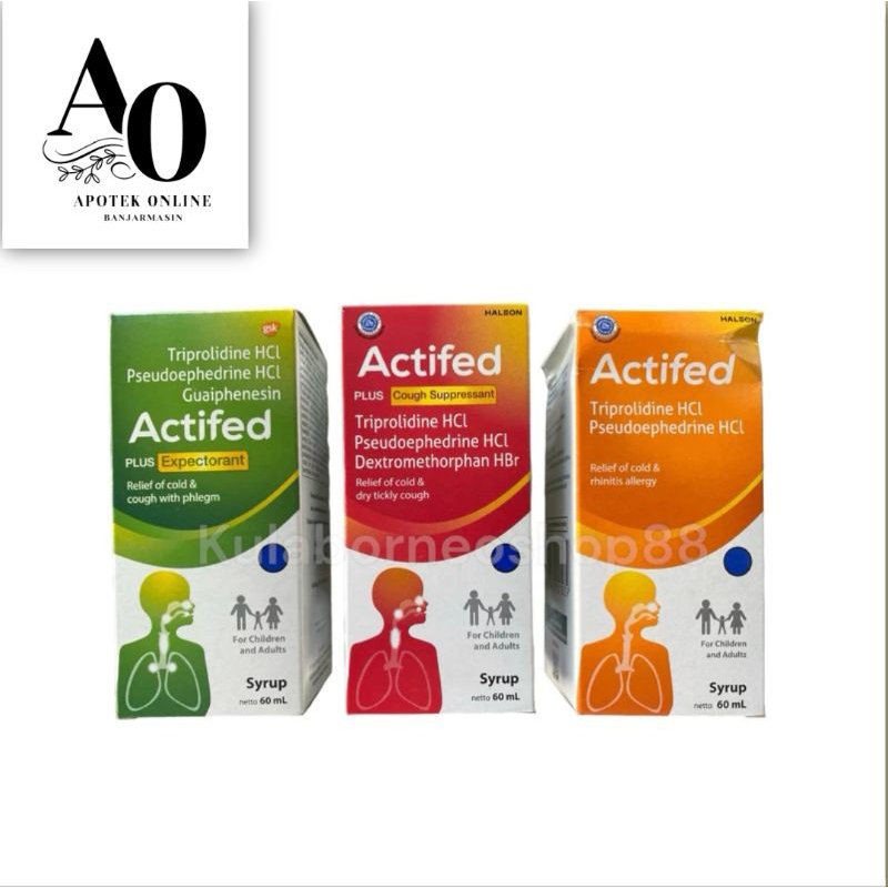 Actifed Expectoran obat batuk (AO)