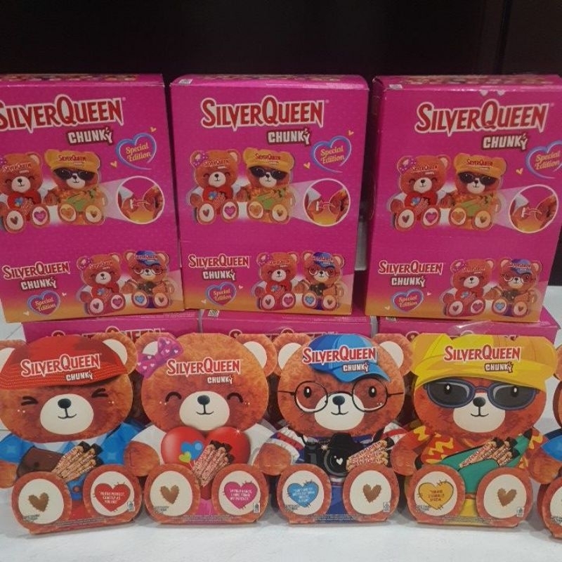 

SILVERQUEEN BEAR BERUANG (READY BISA PILIH MOTIF)