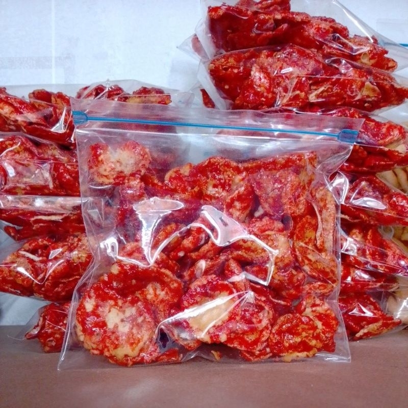 

Emping melinjo pedas