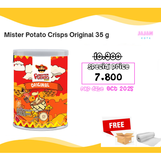 

Mister Potato Crisp Original 35 g