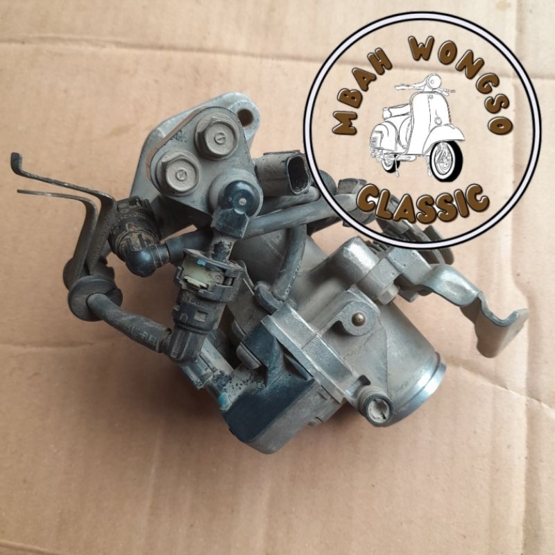 THROTTLE BODY TB TROTLE BODY SENSOR TPS INJEKTOR BEAT FI SCOOPY FI SPACY FI STATER KASAR CEKREK ORIG