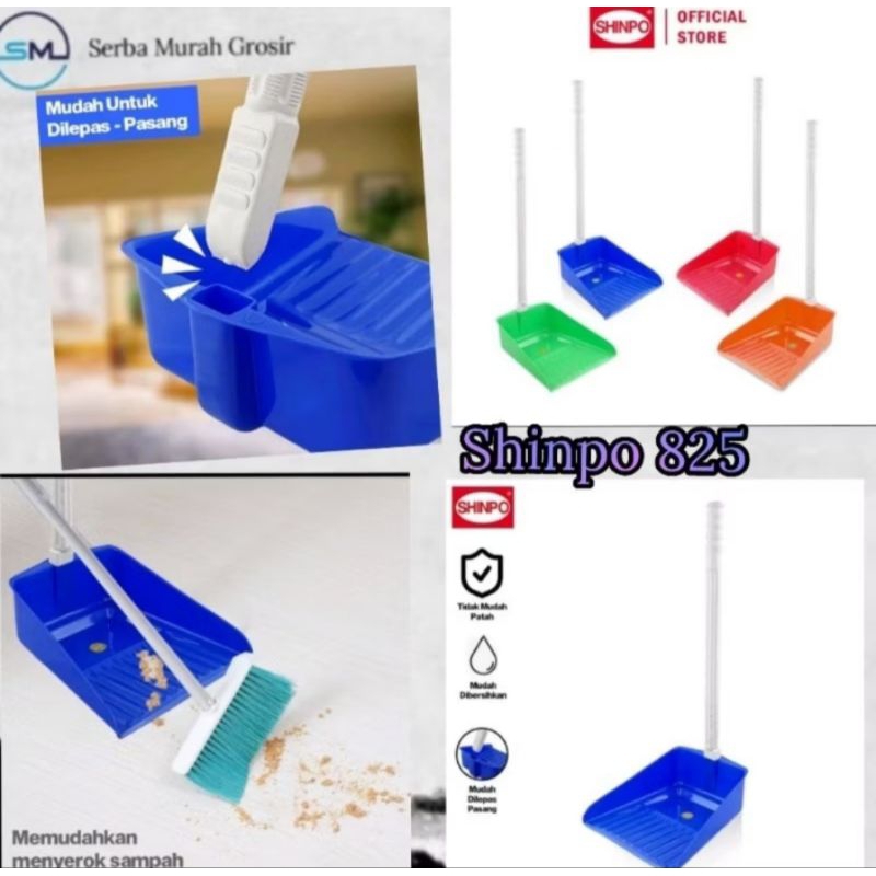 serok sampah/serok sampah plastik/pangki serok shinpo 825